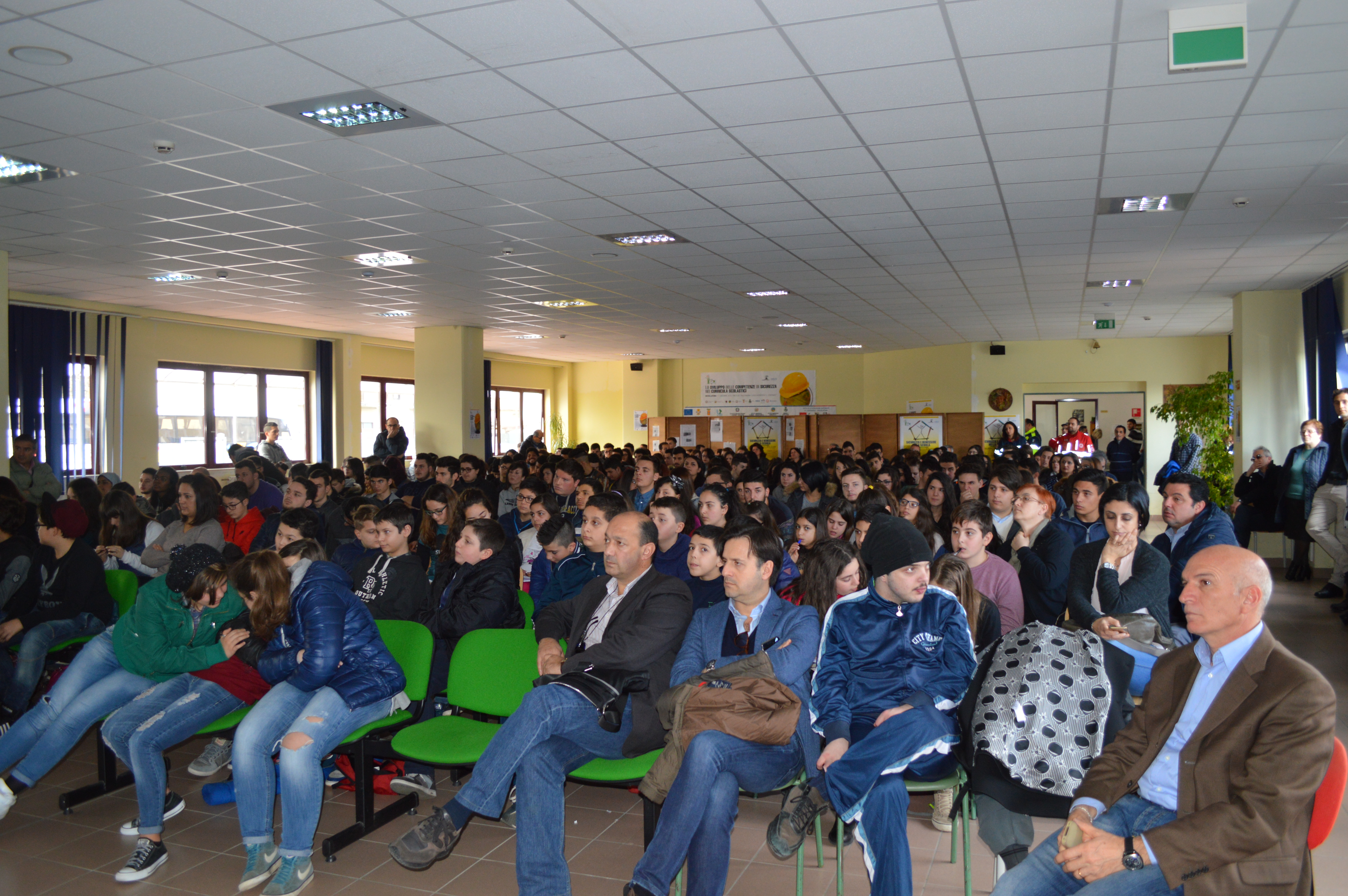 Il pubblico del Convegno Sicurezza e Benessere nella scuola