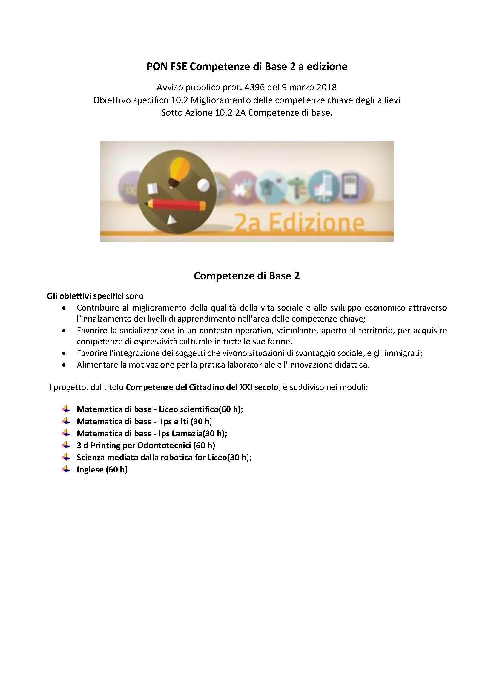 pubblicità competenze di base per home page 2